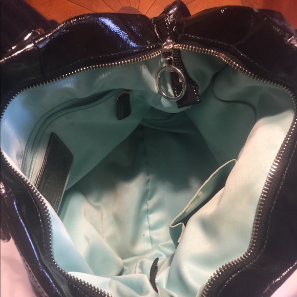 Coach Patent Poppy large bag - Picture 7 of 8